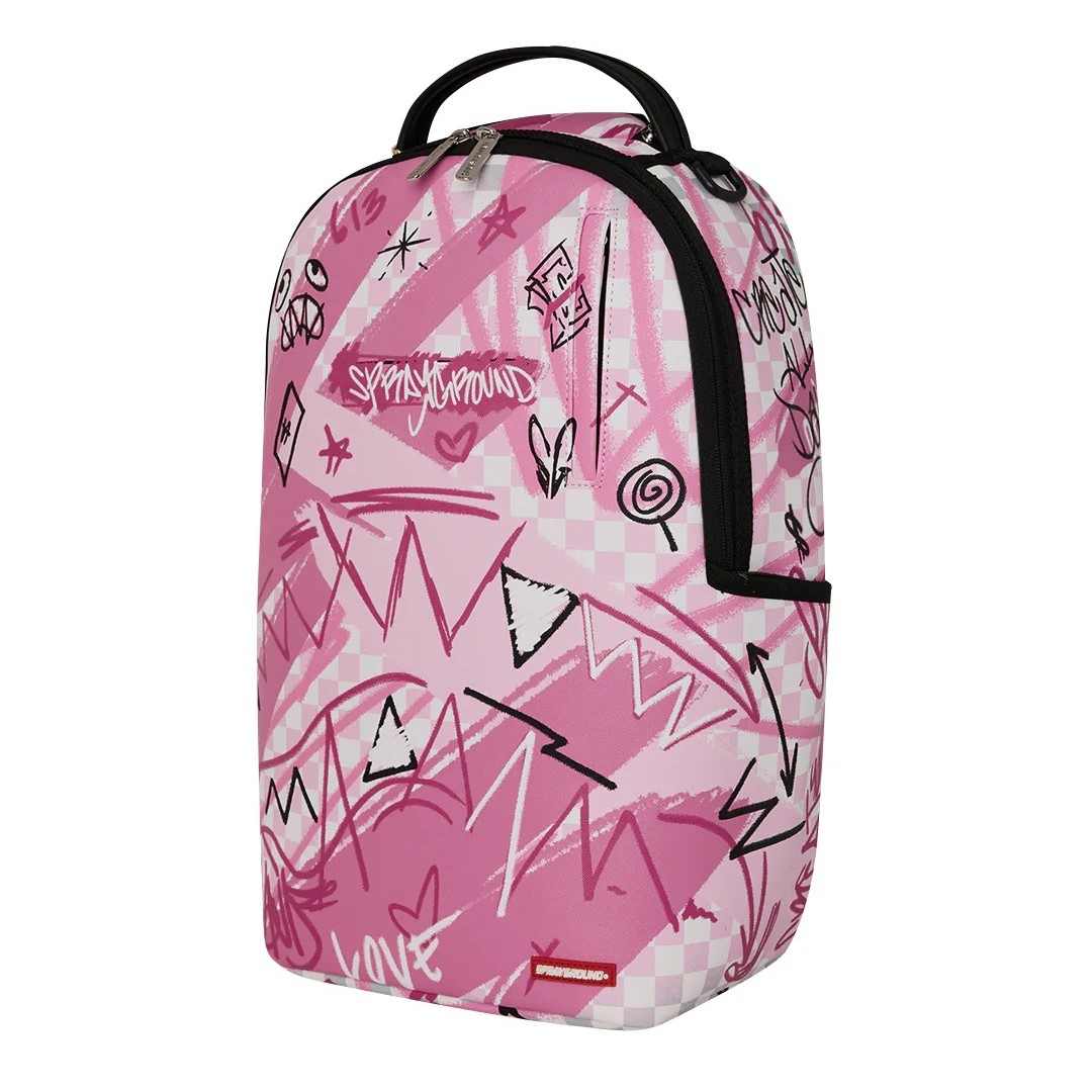 Nahrbtnik Sprayground | Pink Smoke Check