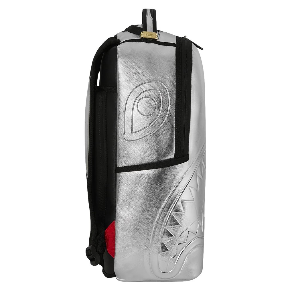 Backpack Sprayground | Silver Side Drip Check Dlxsv