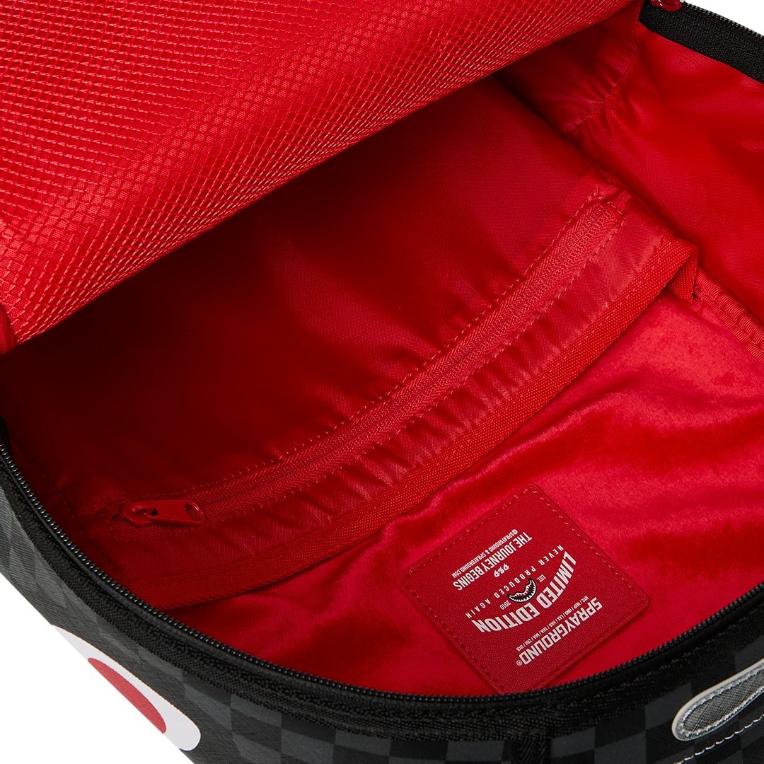 Backpack Sprayground | Silver Side Drip Check Dlxsv