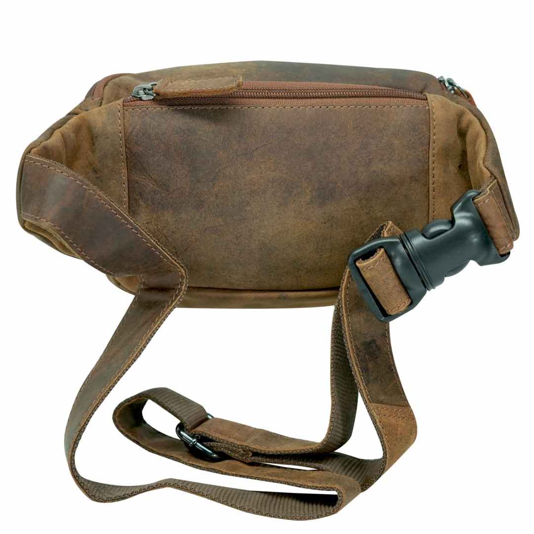 Kožna torbica oko struka Green Wood | Tian