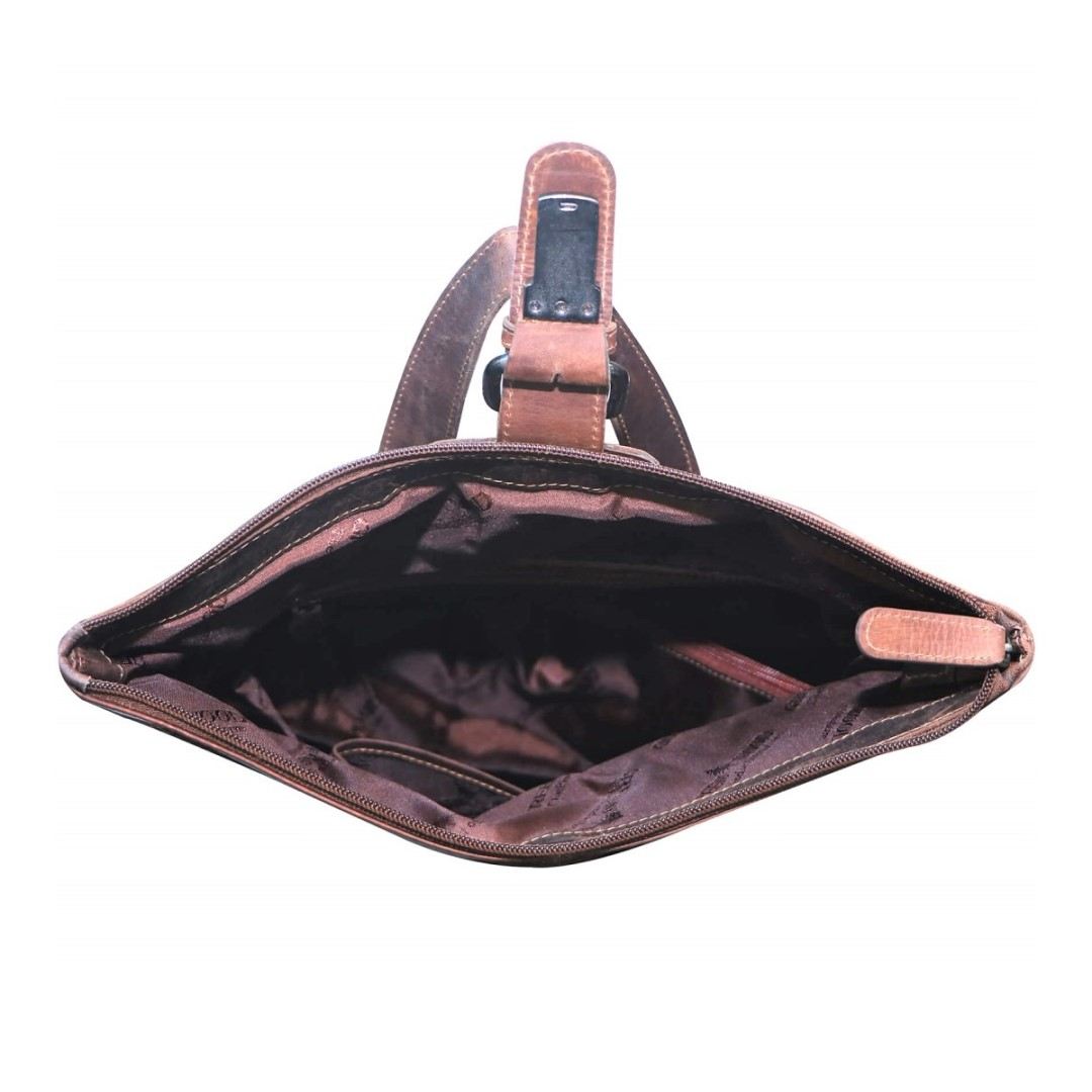 Kožni ruksak Green Wood | Lana