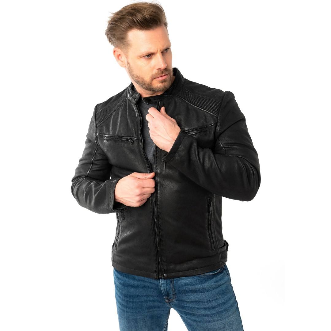 Moška usnjena jakna MAURITIUS | Taibo