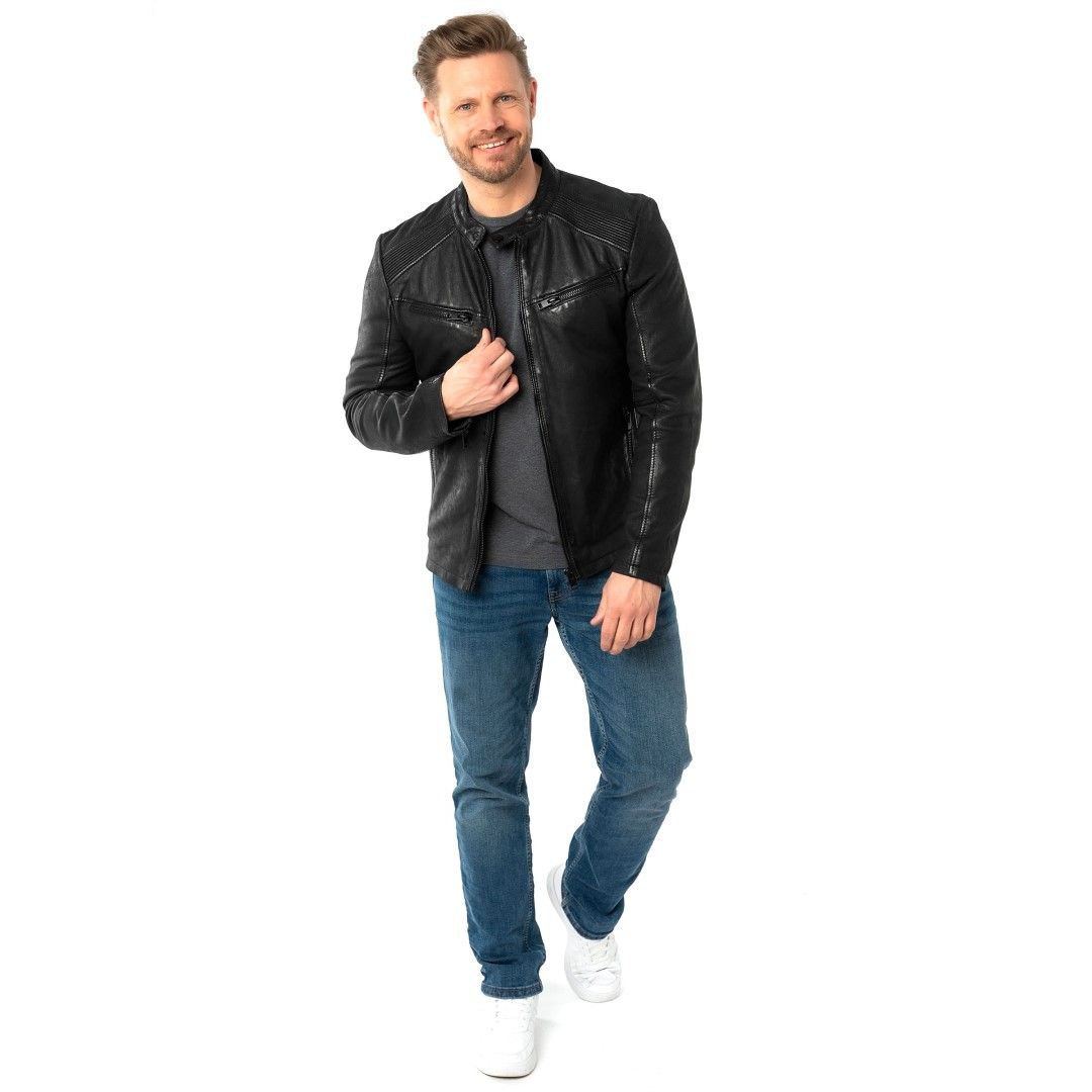 Moška usnjena jakna MAURITIUS | Taibo