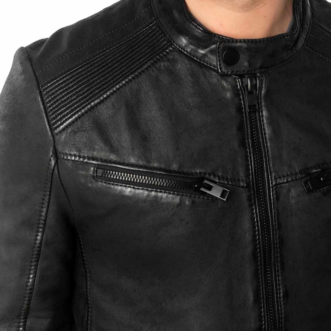 Moška usnjena jakna MAURITIUS | Taibo