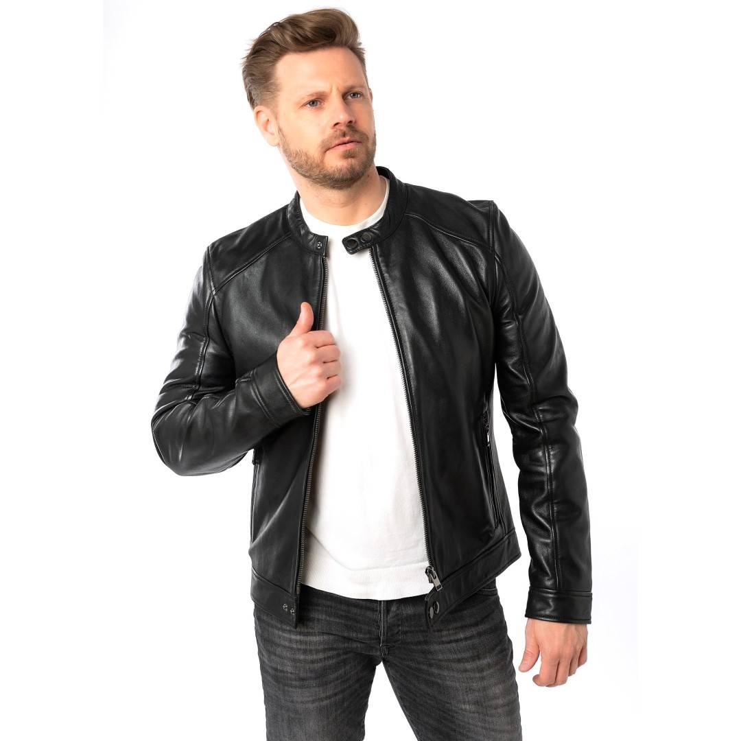 Muška kožna jakna MAURITIUS | Tibor
