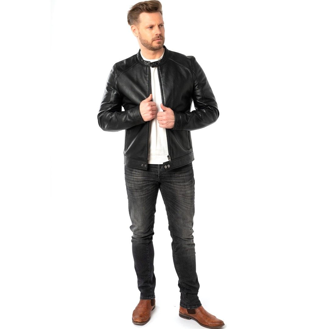 Muška kožna jakna MAURITIUS | Tibor