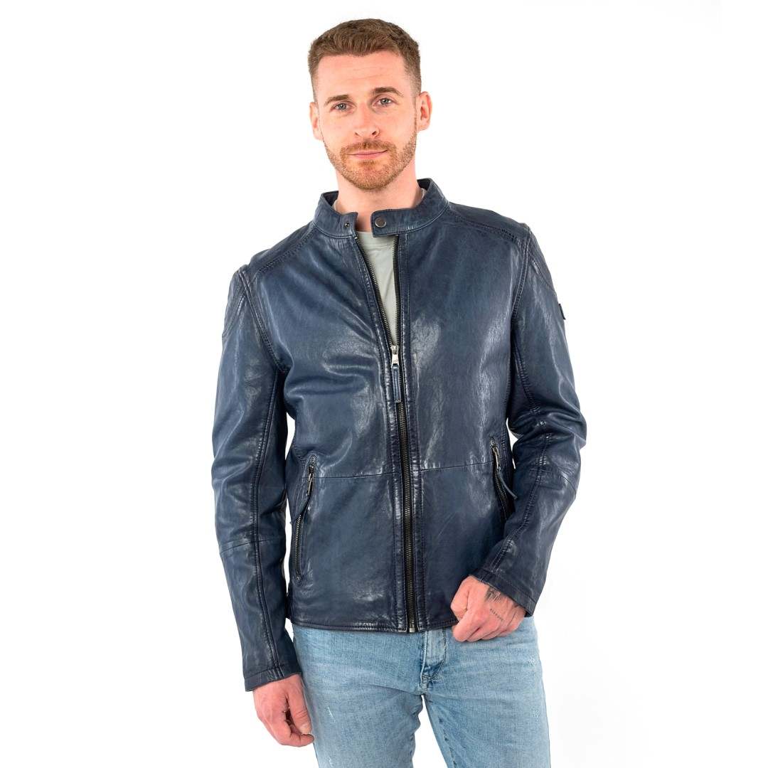 Men's leather jacket MAURITIUS | Baydo