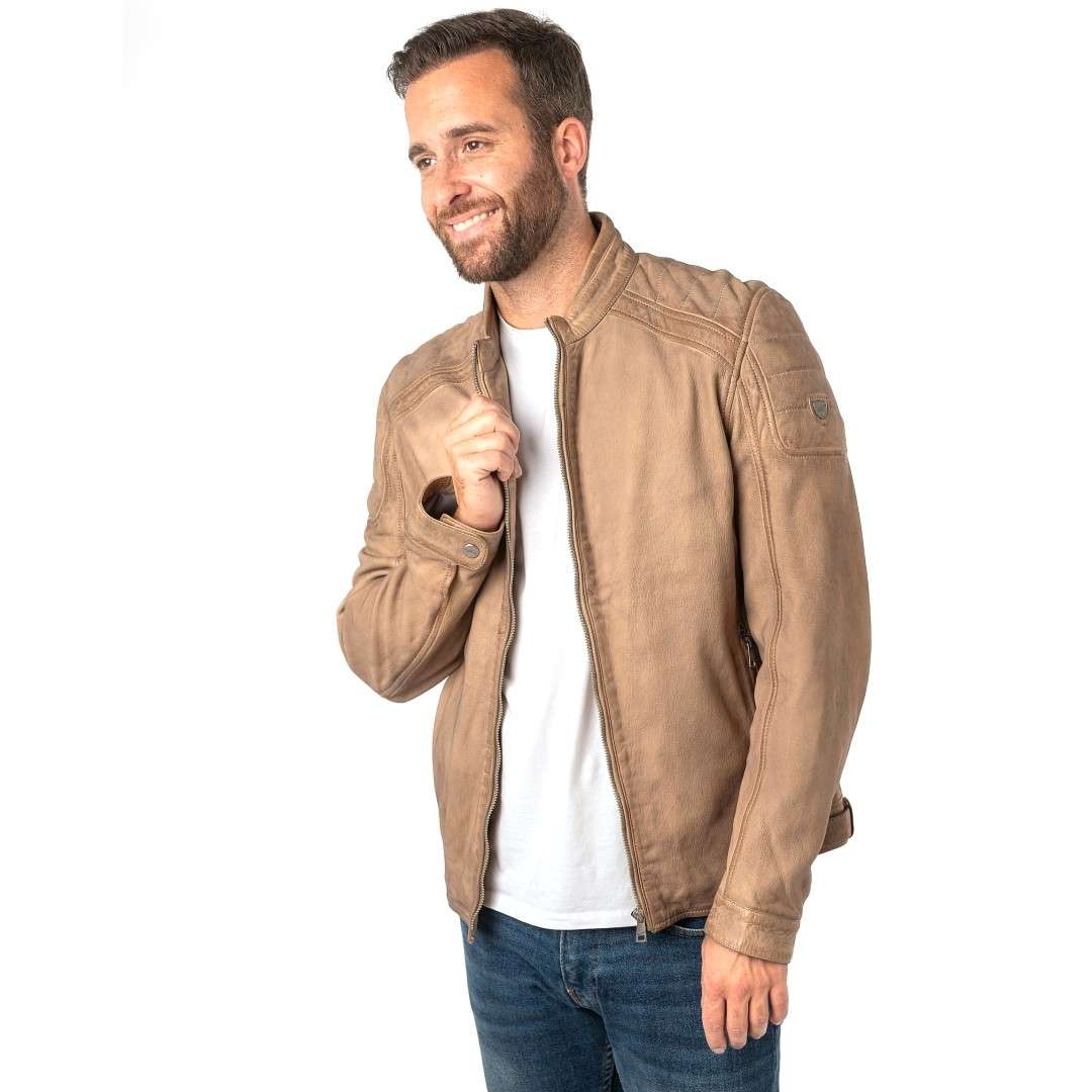 Moška usnjena jakna MAURITIUS | Cayo