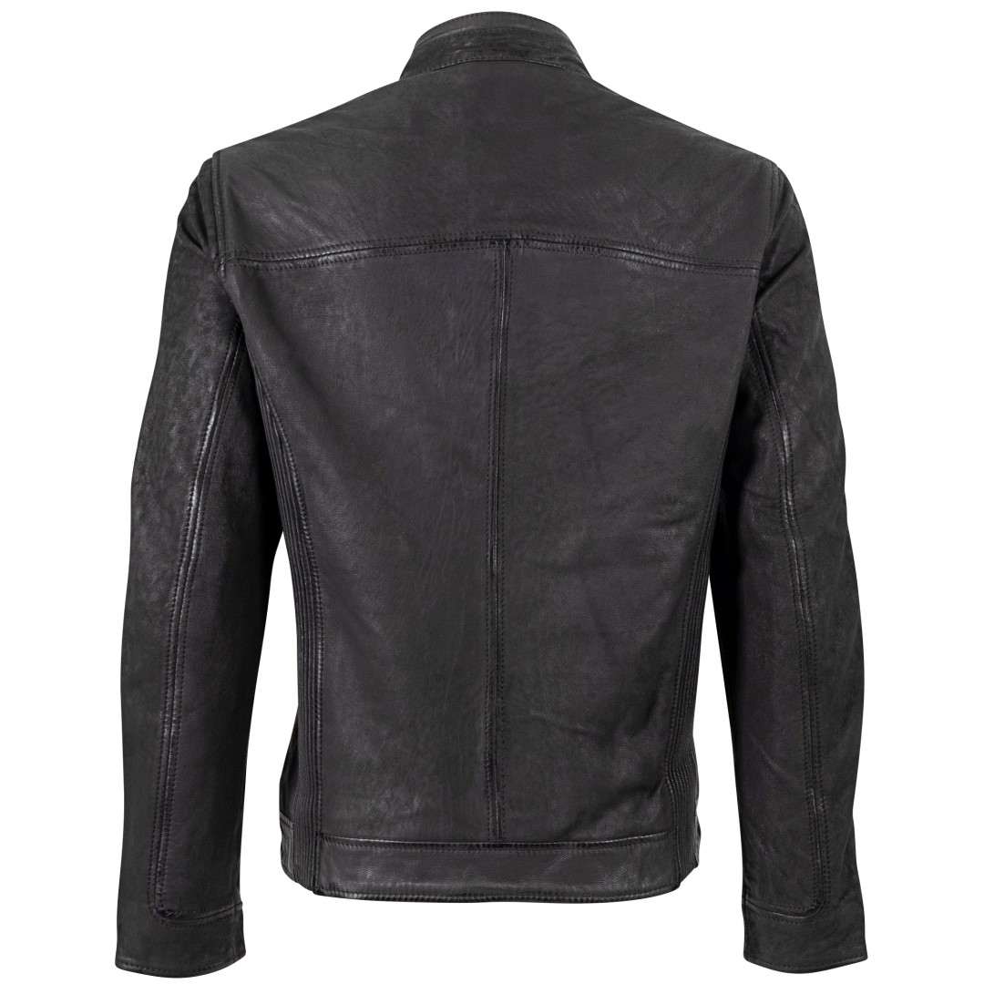 Men's leather jacket MAURITIUS | Deplu