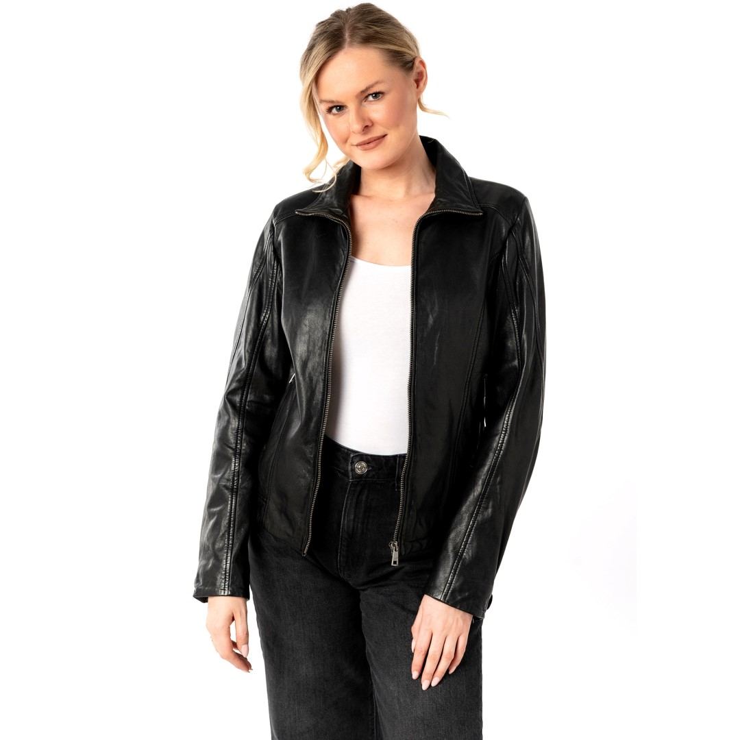 Ladies' leather jacket MAURITIUS | Jolah