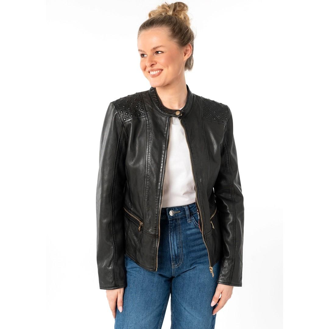 Ženska kožna jakna MAURITIUS | Makena