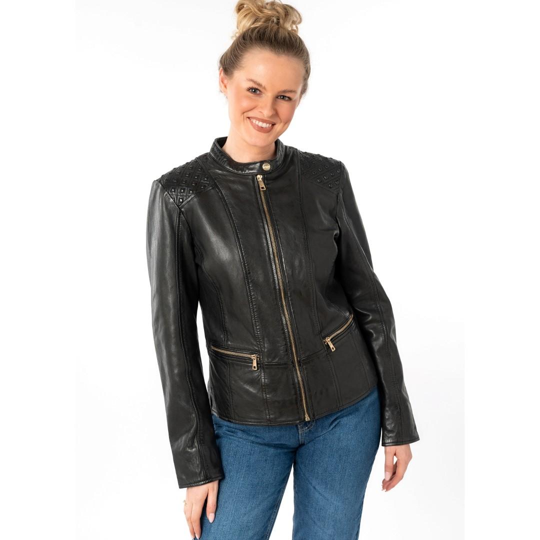 Ženska kožna jakna MAURITIUS | Makena