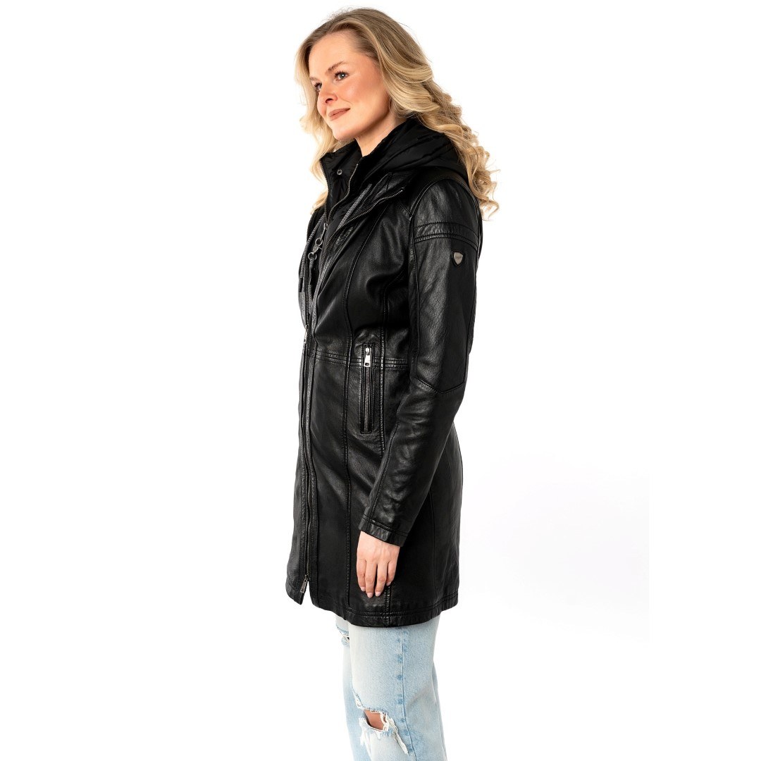 Ladies' leather coat MAURITIUS | Milene