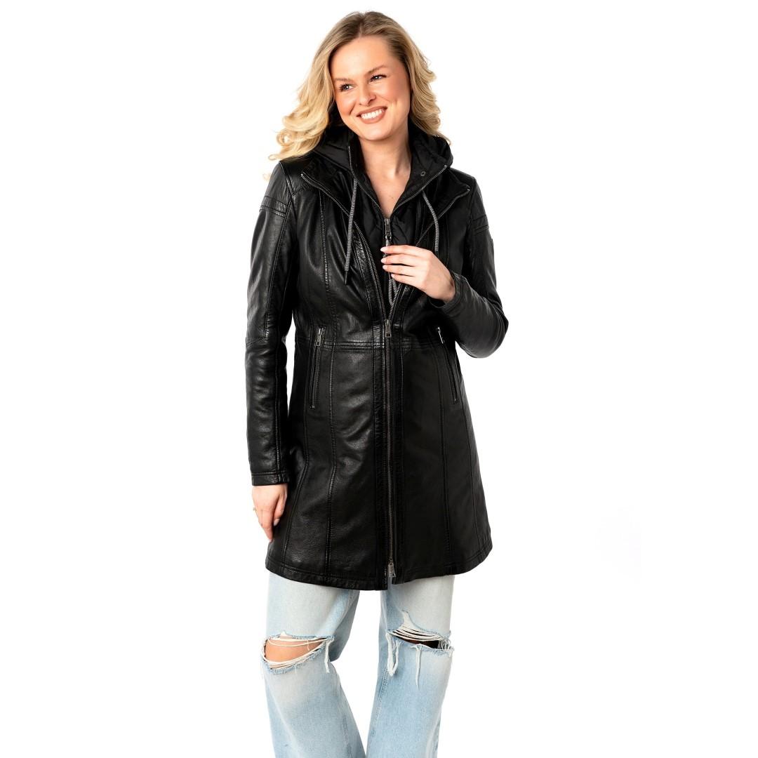 Ladies' leather coat MAURITIUS | Milene