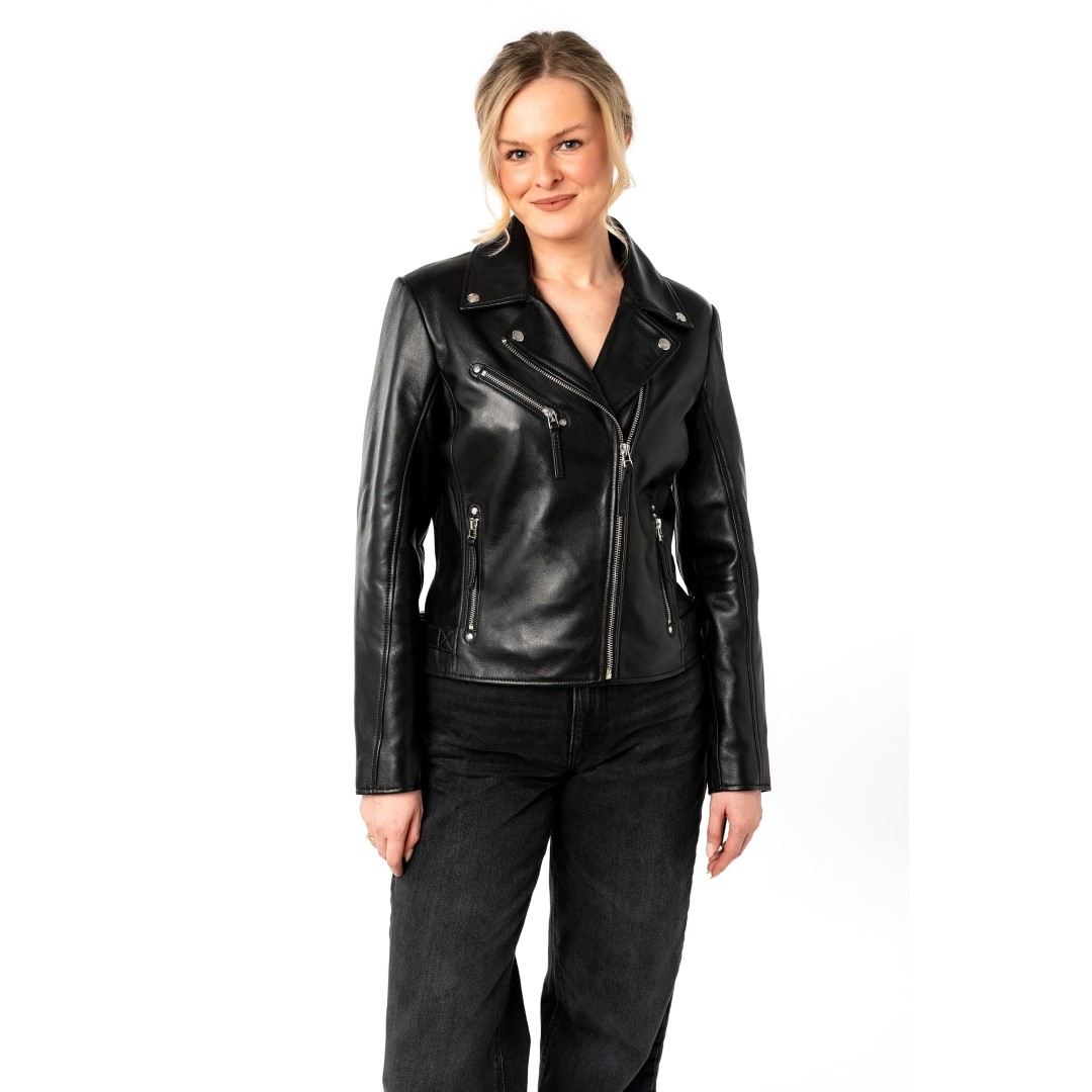 Ženska kožna jakna MAURITIUS | Pasja