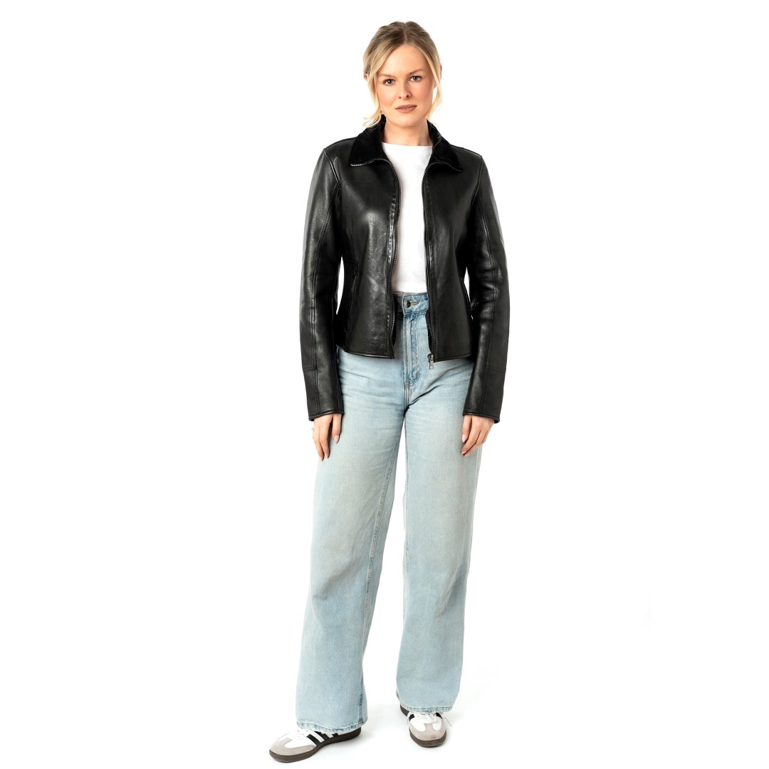Ladies' leather jacket MAURITIUS | Tabitha