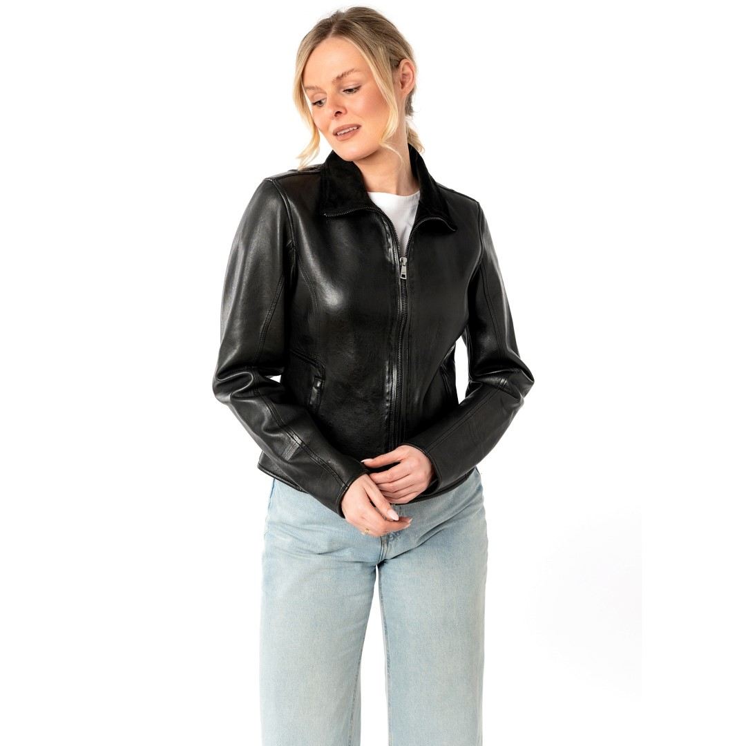 Ladies' leather jacket MAURITIUS | Tabitha