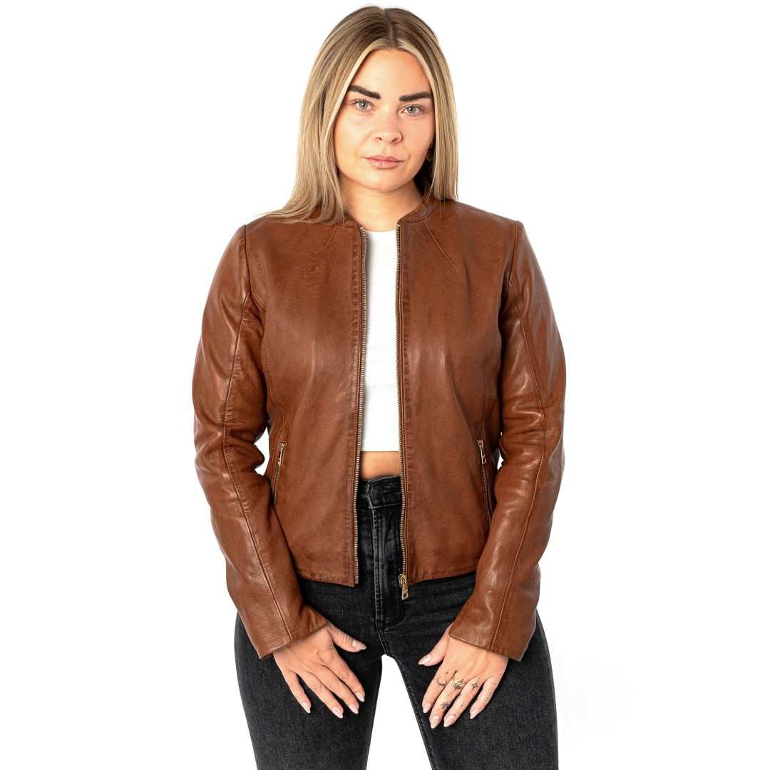 Ženska usnjena jakna MAURITIUS | Armaly