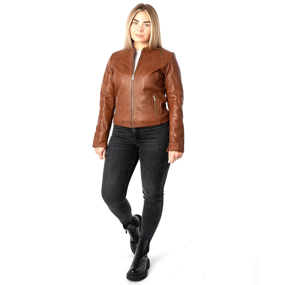 Ženska usnjena jakna MAURITIUS | Armaly