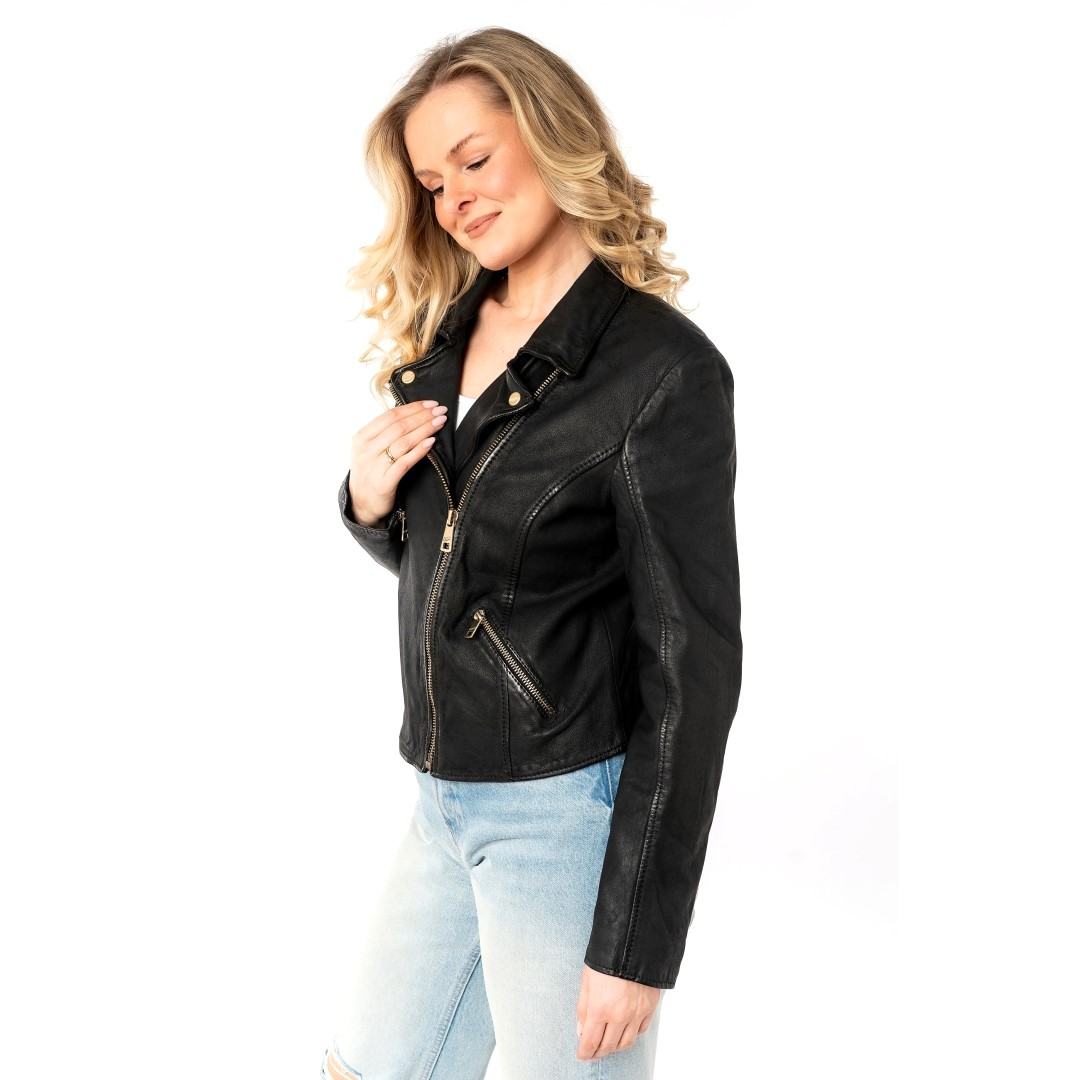 Women's leather jacket MAURITIUS | Inessa