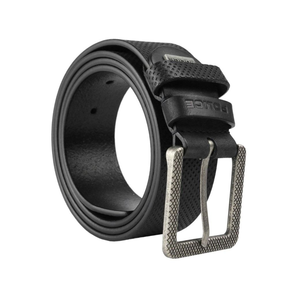 Leather belt JEANS Police | Performed