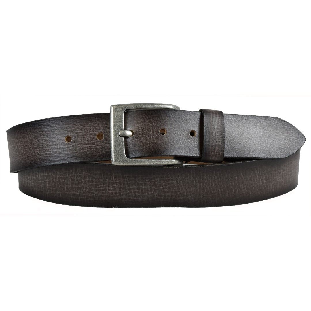 Usnjen pas JEANS Green Wood | Jimmy