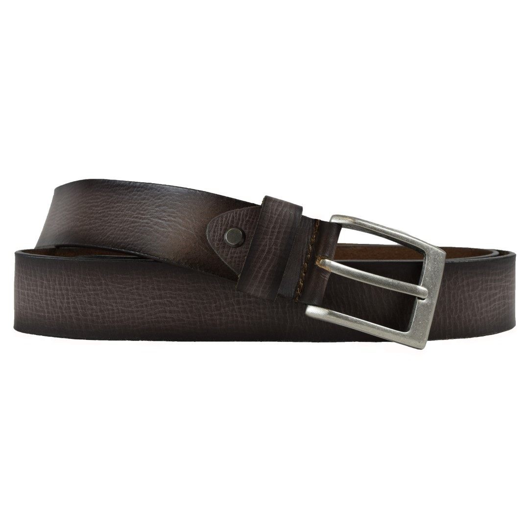 Usnjen pas JEANS Green Wood | Jimmy