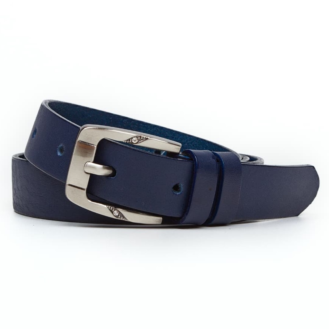 Leather belt ELEGANT female Optimist | 25-172